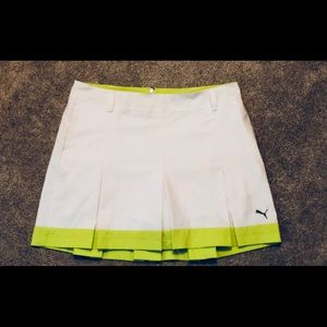 Puma golf tennis women’s skirt w/ built in shorts